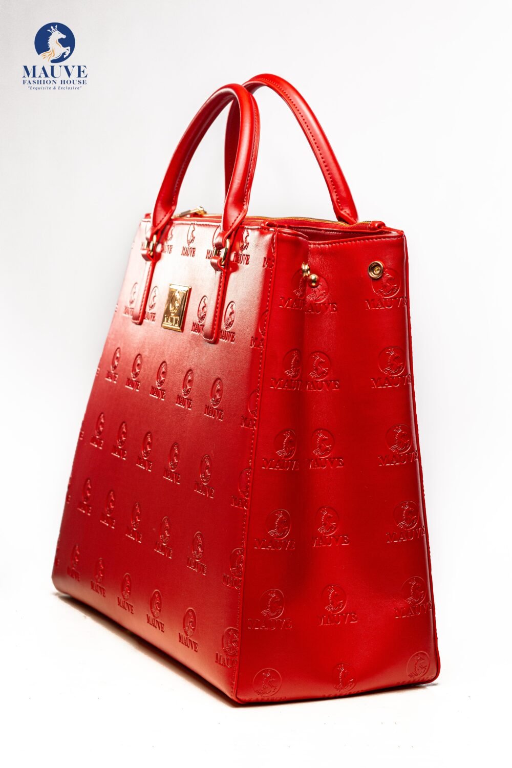 The "Mauve" Handbag - Red - Image 3