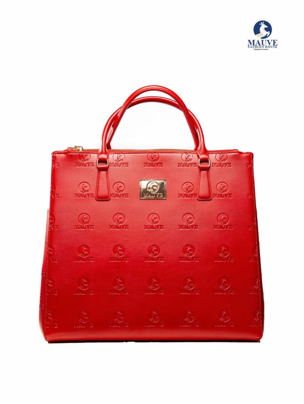 The "Mauve" Handbag - Red